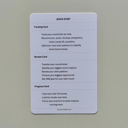 Course Card System